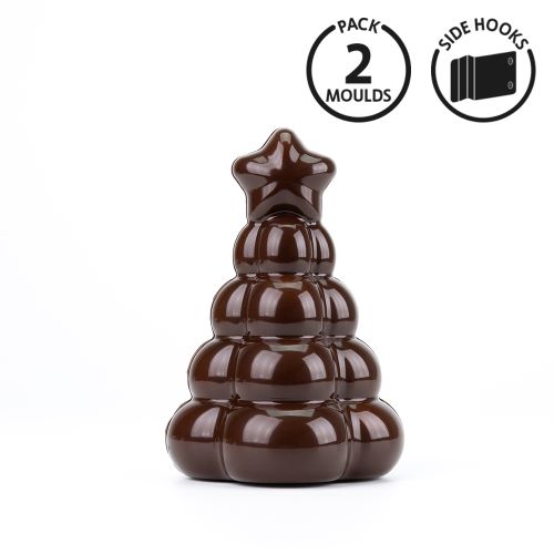 Martellato Balloon 3D Christmas Tree Polycarbonate Chocolate Moulds